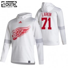 Detroit Red Wings dylan larkin 71 2020-21 Reverse Retro Hoodie Sawyer - Kinderen